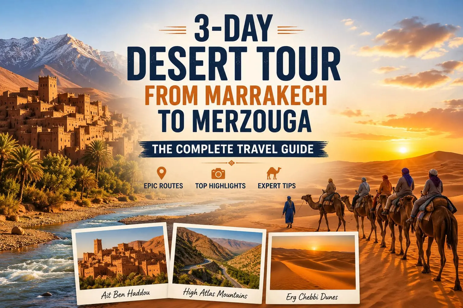 3-Day Desert Tour from Marrakech to Merzouga: The Complete Travel Guide