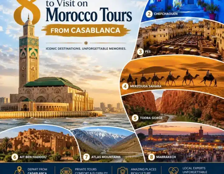 8 Best Places to Visit on Morocco Tours from Casablanca