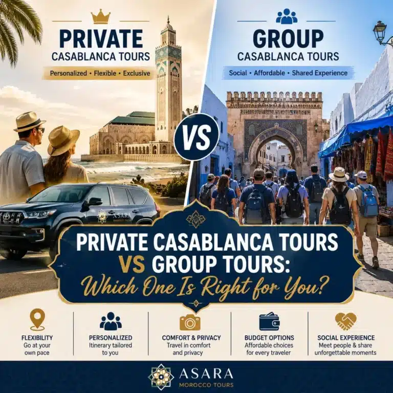Private Casablanca Tours vs Group Tours: Which One Is Right for You?