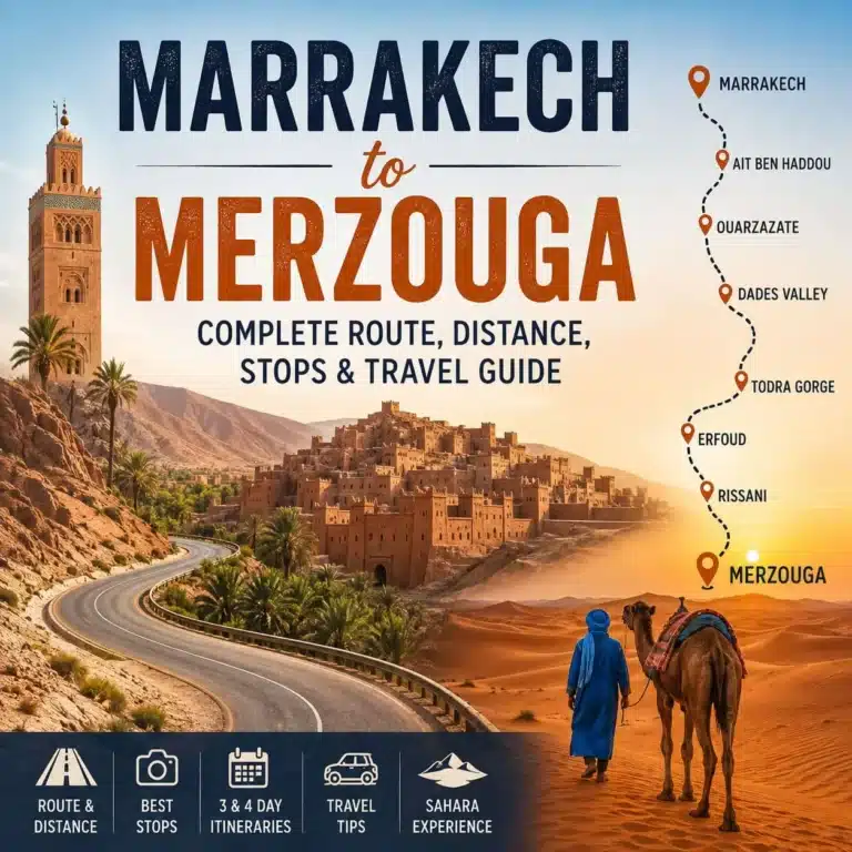 Marrakech to Merzouga Road Trip Guide