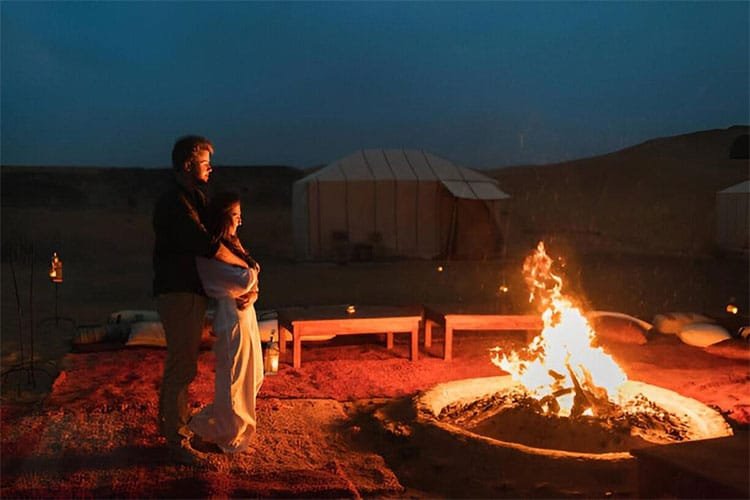 Romantic desert experience in Merzouga Morocco