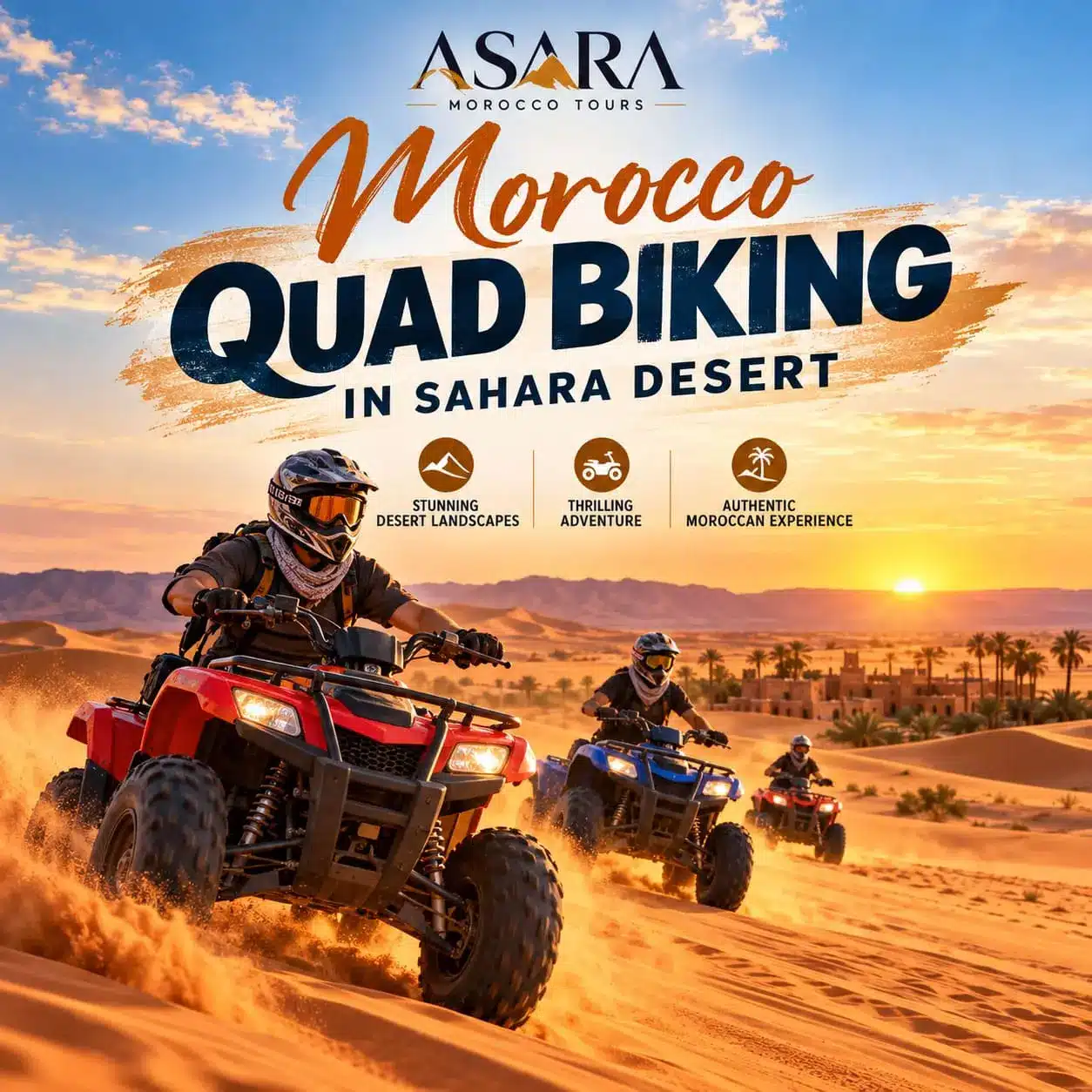 Sahara Quad Biking Adventure from Marrakech
