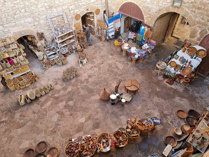Walk Through the Historic Mellah Quarter of essaouira
